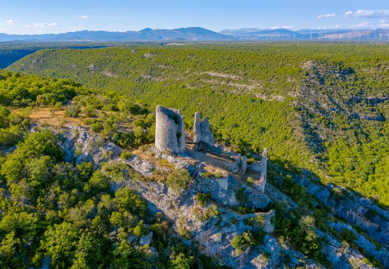 House in Puljane - Holiday Home Antona with Private Pool