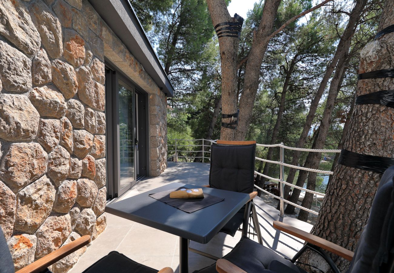 House in Starigrad - Stone House Mirko directly on a private beach