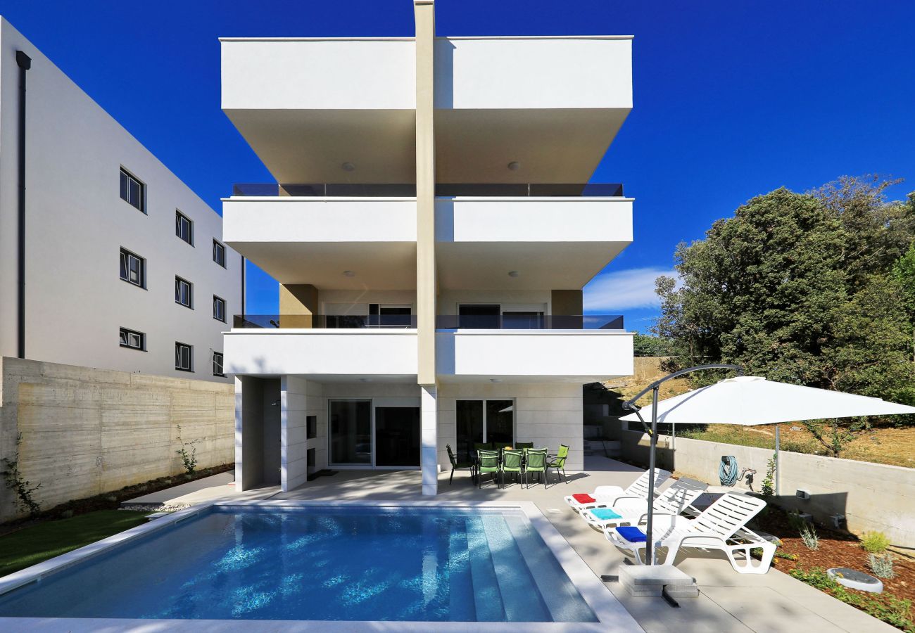 Apartment in Kožino - Apartment Vidalis 2 with Private Pool