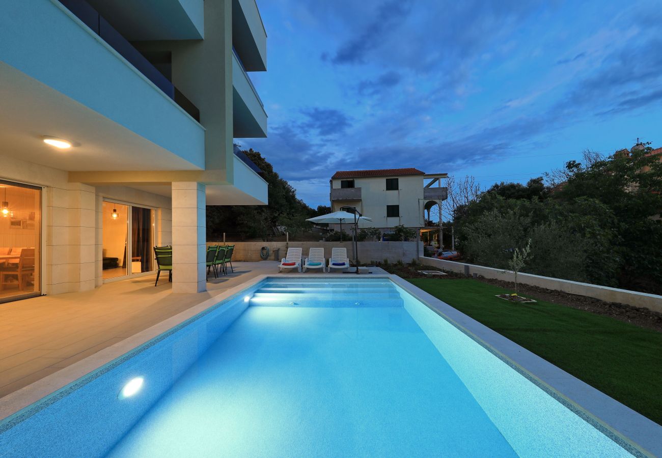 Apartment in Kožino - Apartment Vidalis 2 with Private Pool
