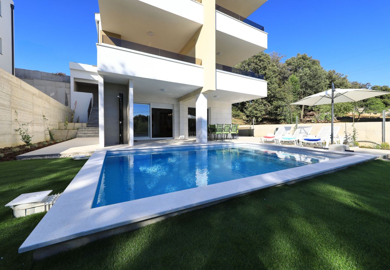Apartment in Kožino - Apartment Vidalis 2 with Private Pool