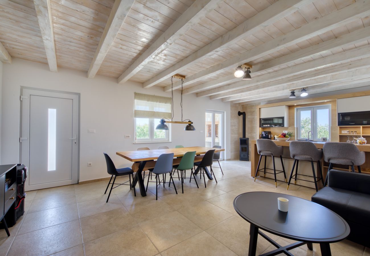 Villa in Vrsi - Villa Angelina with Heated Pool