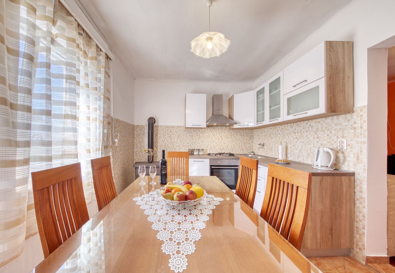 House in Ražanac - Holiday House Rudic with large garden