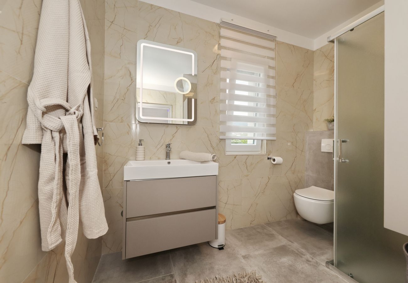 Villa in Rovanjska -   Villa Wave of Love with Sea View and Pool