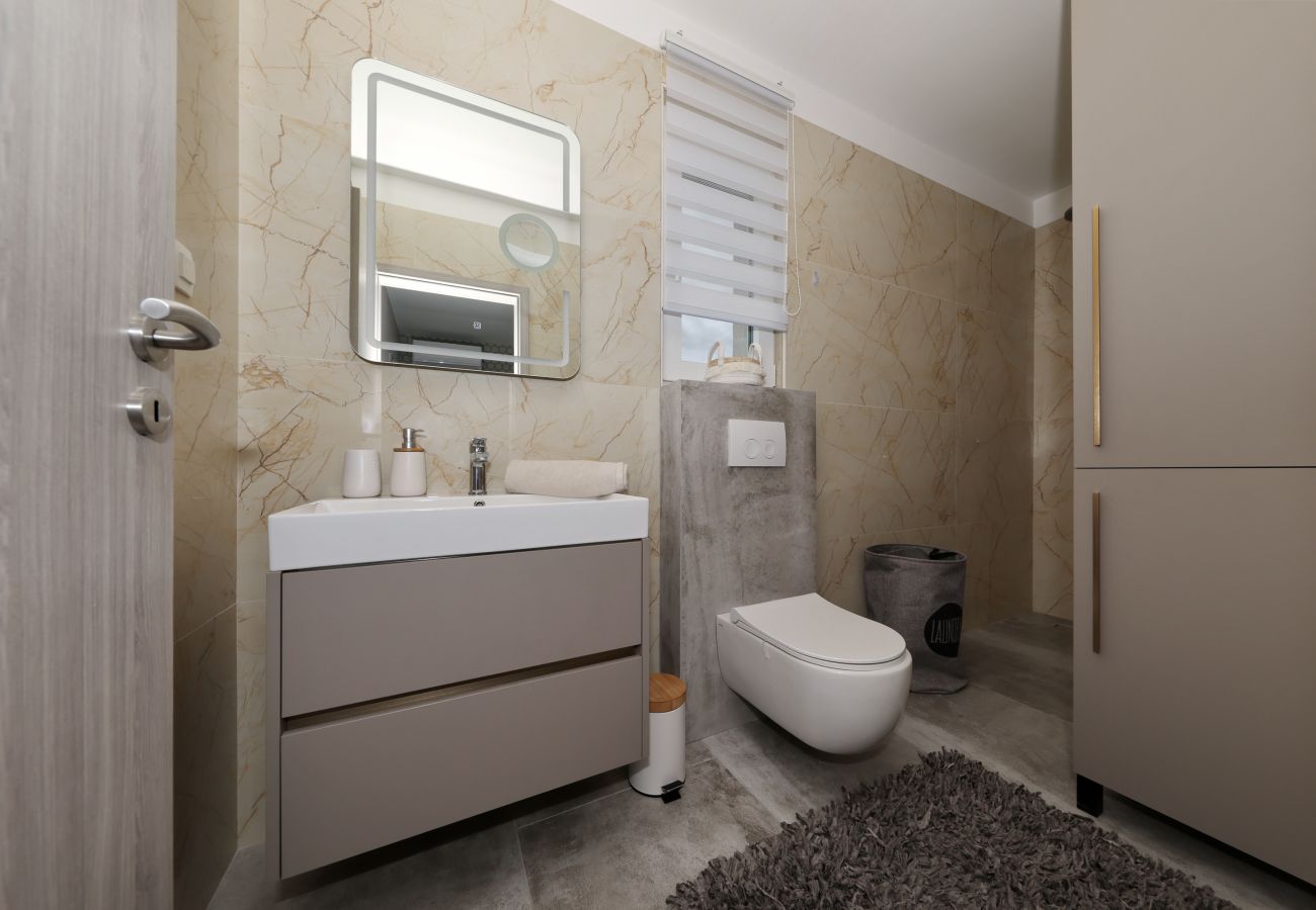 Villa in Rovanjska -   Villa Wave of Love with Sea View and Pool