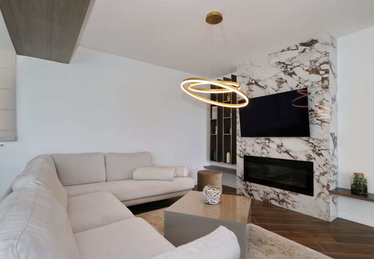 Villa in Rovanjska -   Villa Wave of Love with Sea View and Pool