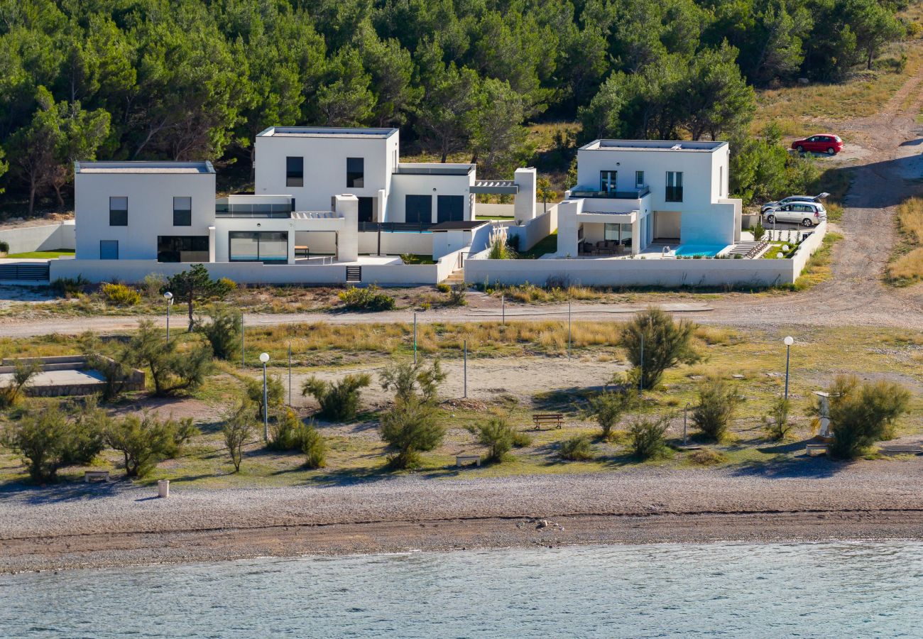 Villa in Rovanjska -   Villa Wave of Love with Sea View and Pool