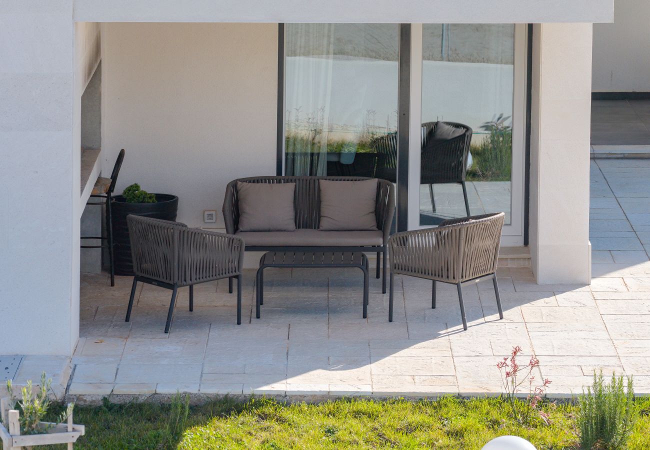 Villa in Rovanjska -   Villa Wave of Love with Sea View and Pool