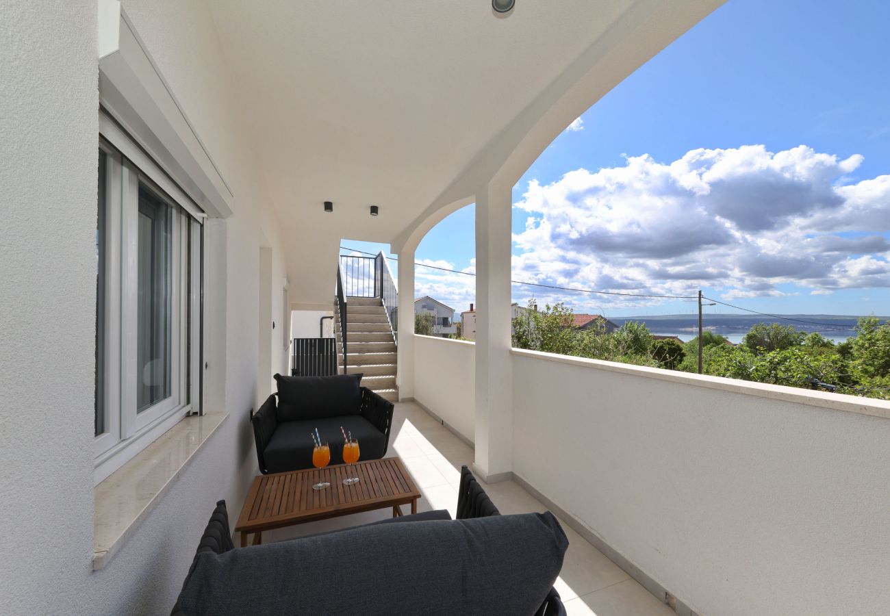 Apartment in Maslenica - Apartment Kala with Heated Private Pool