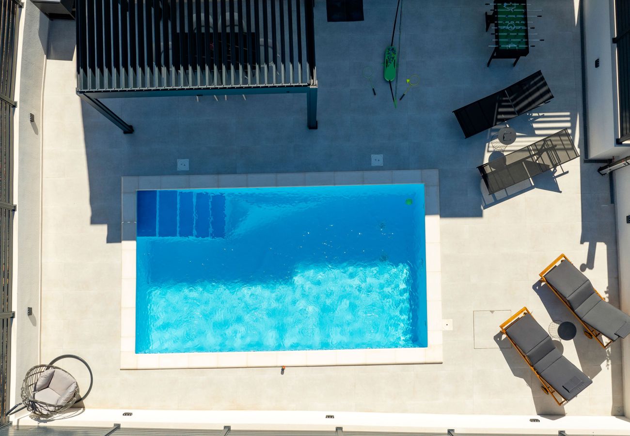 Apartment in Maslenica - Apartment Kala with Heated Private Pool
