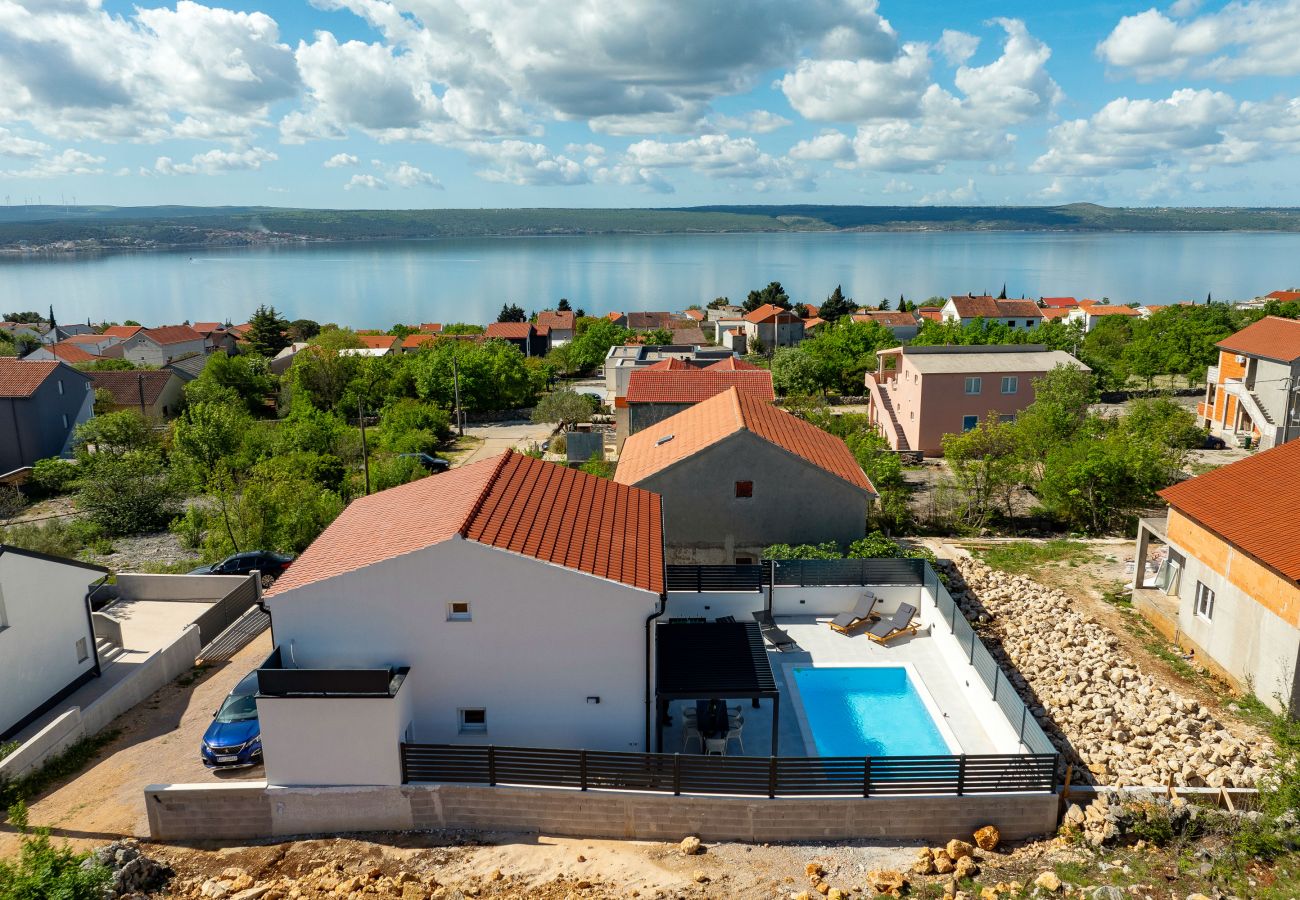 Apartment in Maslenica - Apartment Kala with Heated Private Pool
