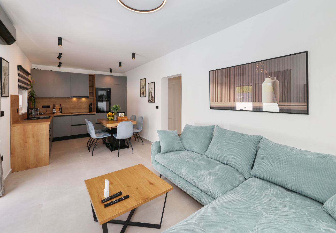 Apartment in Maslenica - Apartment Kala with Heated Private Pool