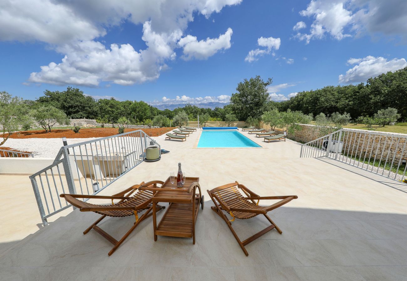 House in Lovinac - Holiday Home Demare with Heated Pool