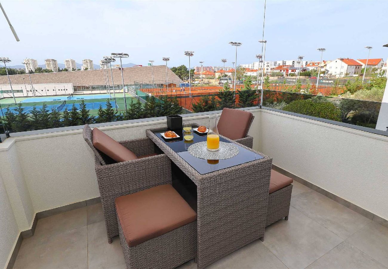 Apartment in Zadar - Penthouse 5 with Whirlpool and Sea View