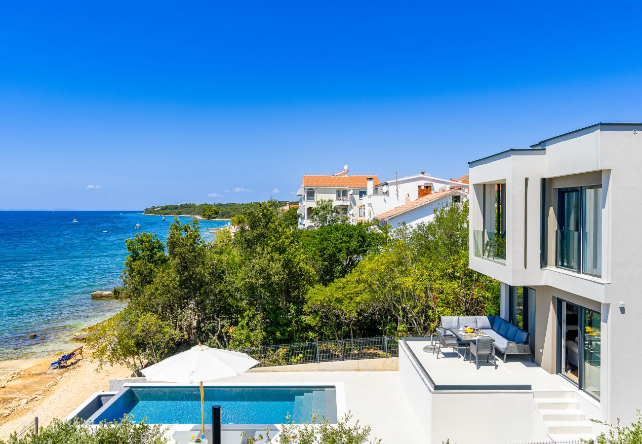 Villa in Kožino - Villa Silvio directly by the sea with infinity pool