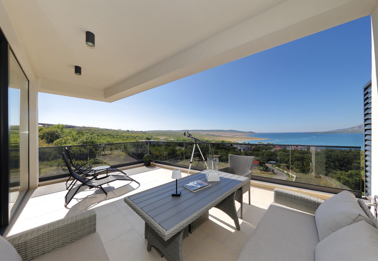 Apartment in Rovanjska - Apartment Bay View with Private Pool