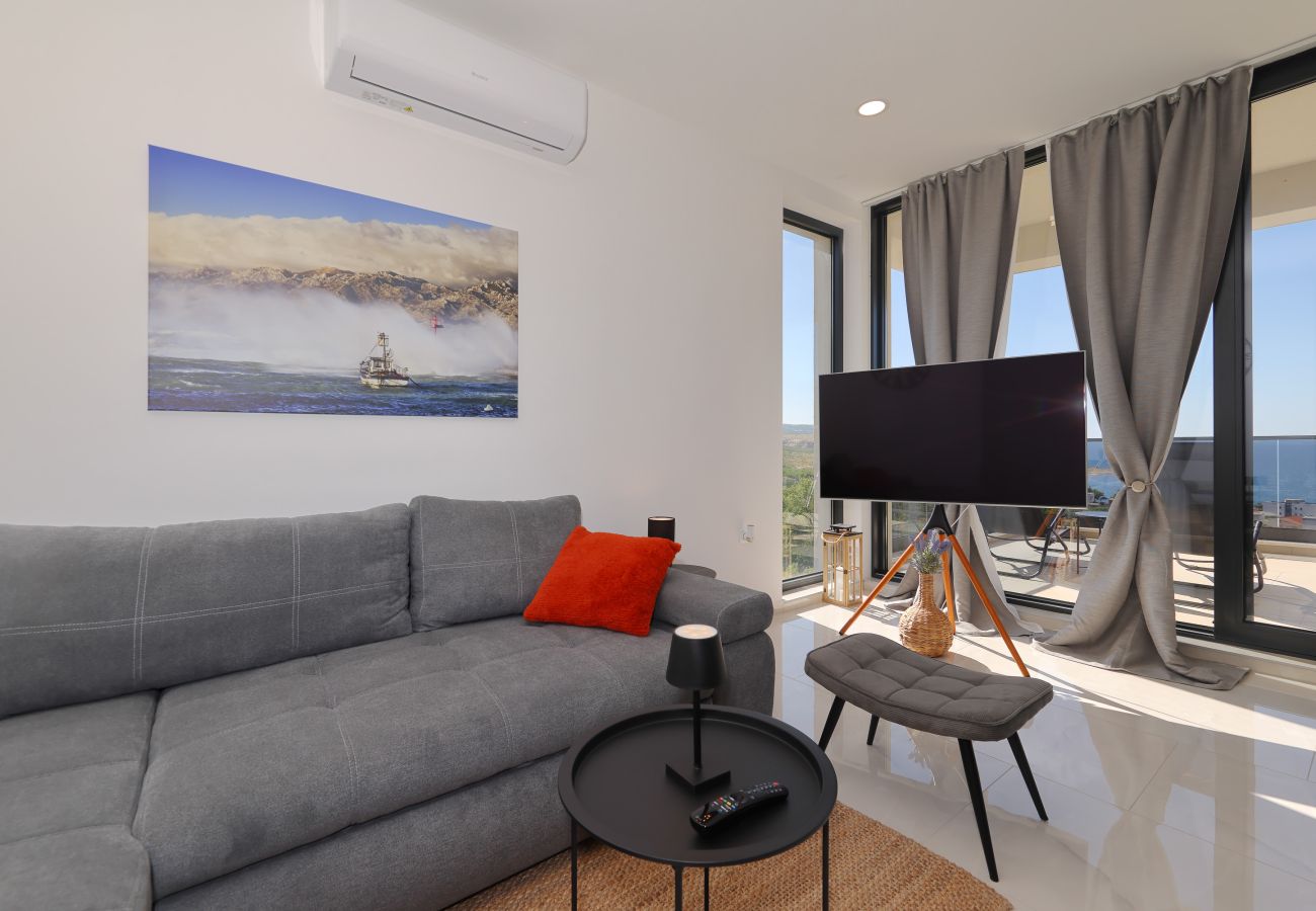 Apartment in Rovanjska - Apartment Bay View with Private Pool