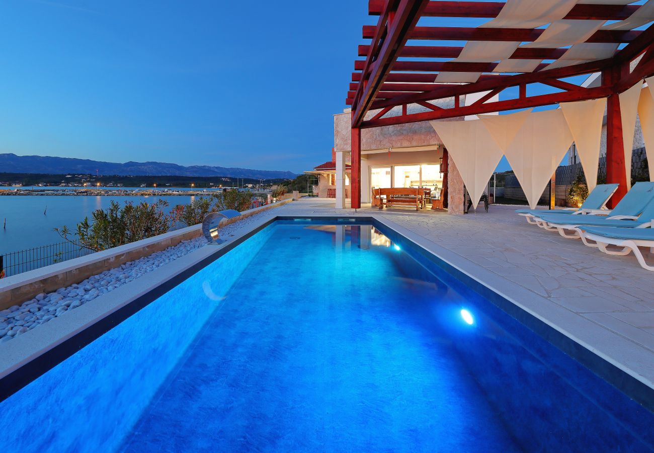 Villa in Ljubac -  Villa with Infinity Pool by the Sea
