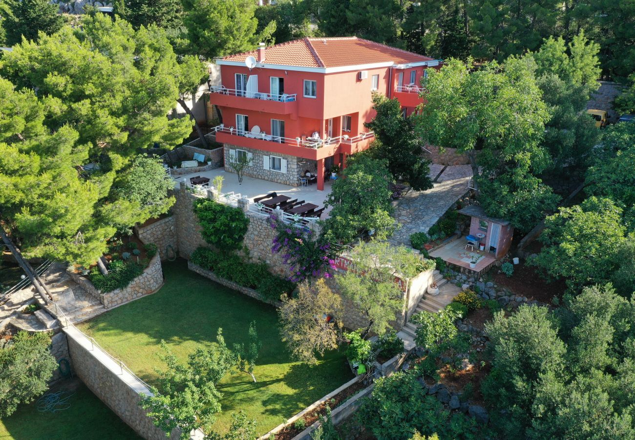 Ferienwohnung in Starigrad - Ferienwohnung Candela 1 direkt am Meer