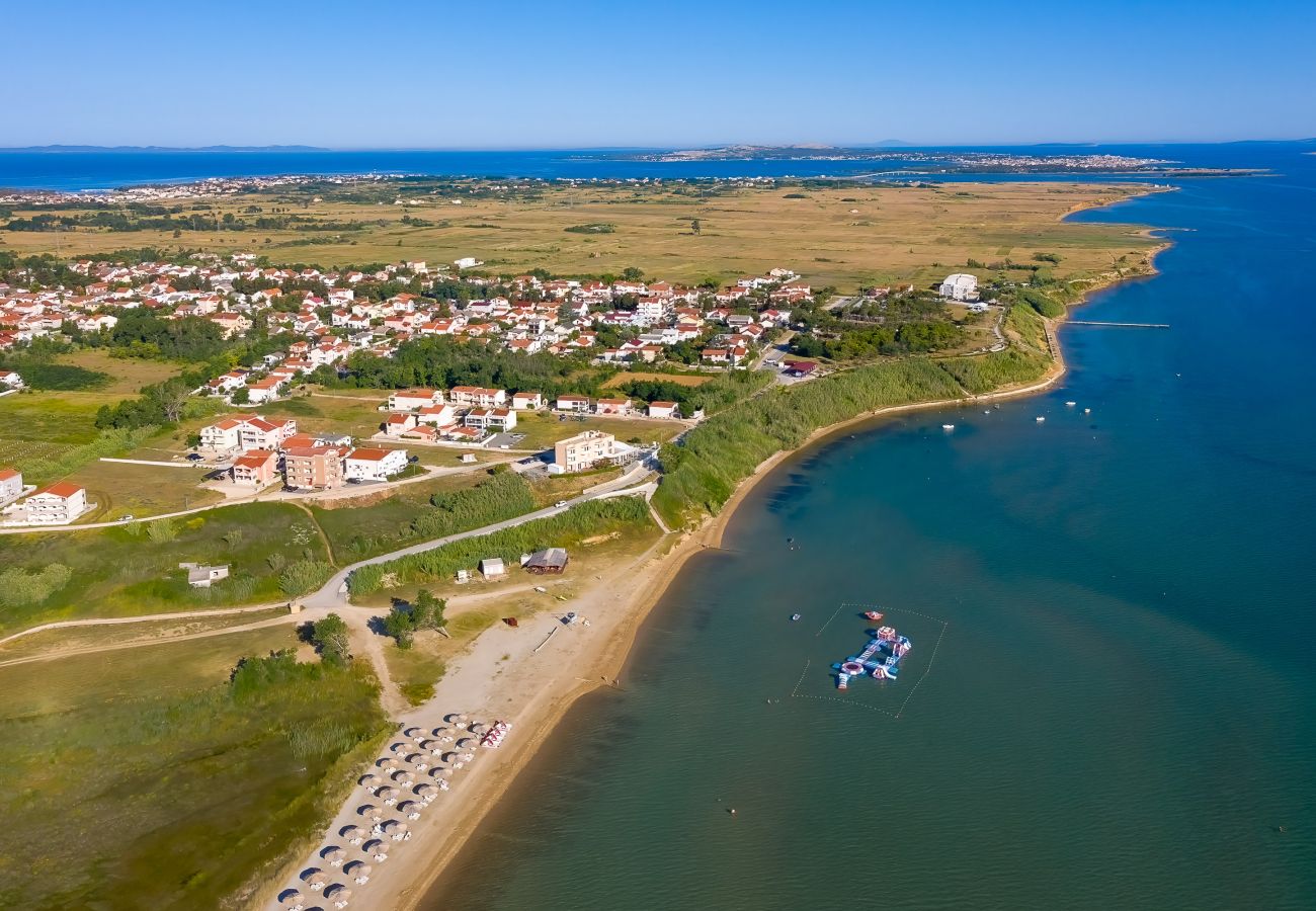 Ferienwohnung in Nin - Ferienwohnung Jakov 1 nahe Sandstrand