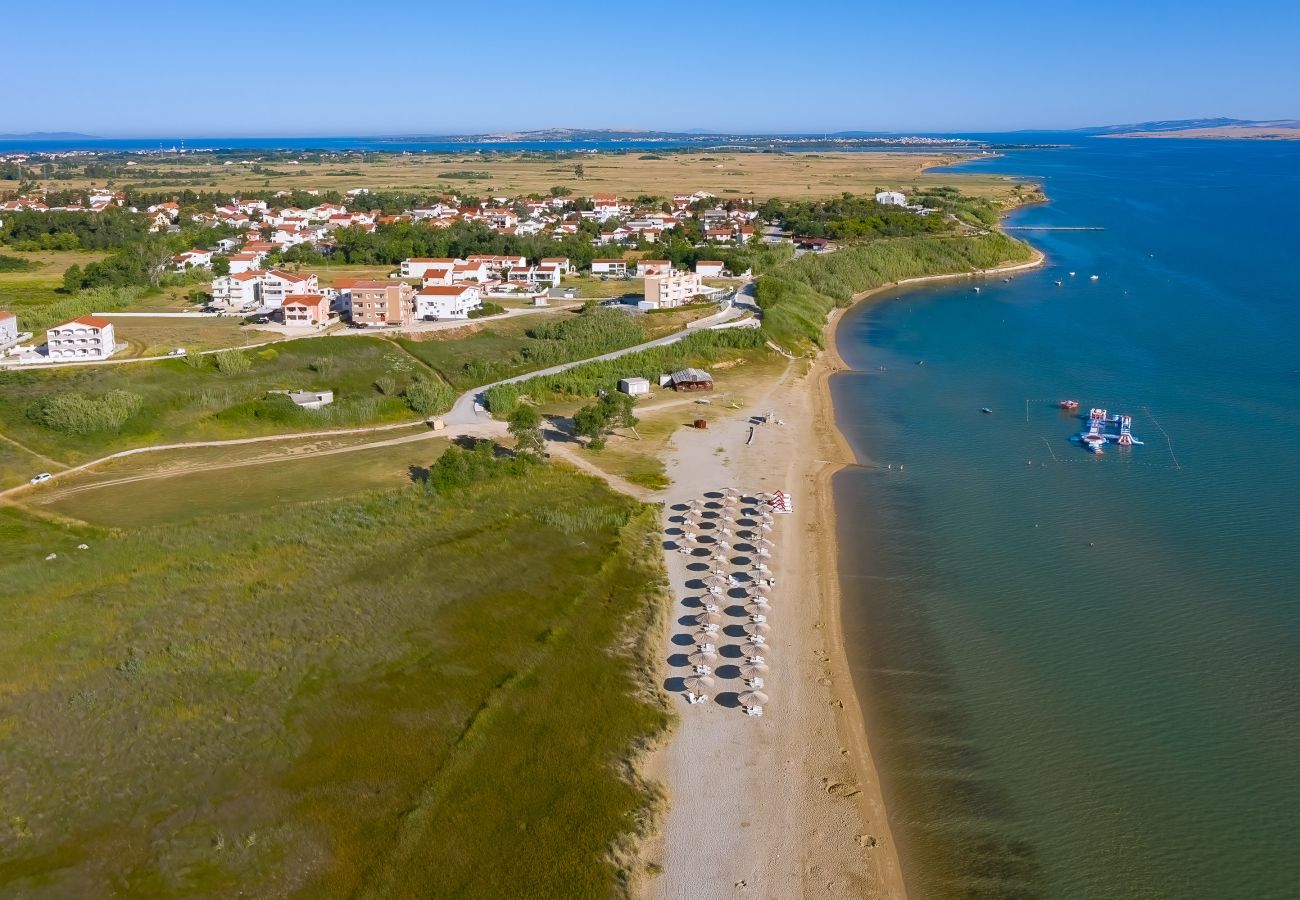 Ferienwohnung in Nin - Ferienwohnung Jakov 1 nahe Sandstrand