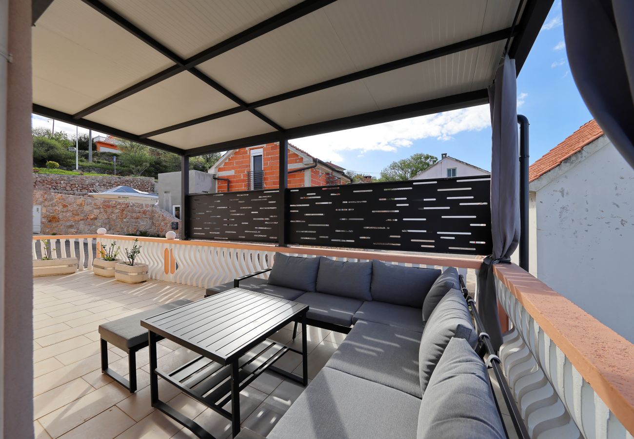 Ferienwohnung in Rovanjska - Ferienwohnung Marina No.2 mit Meerblick