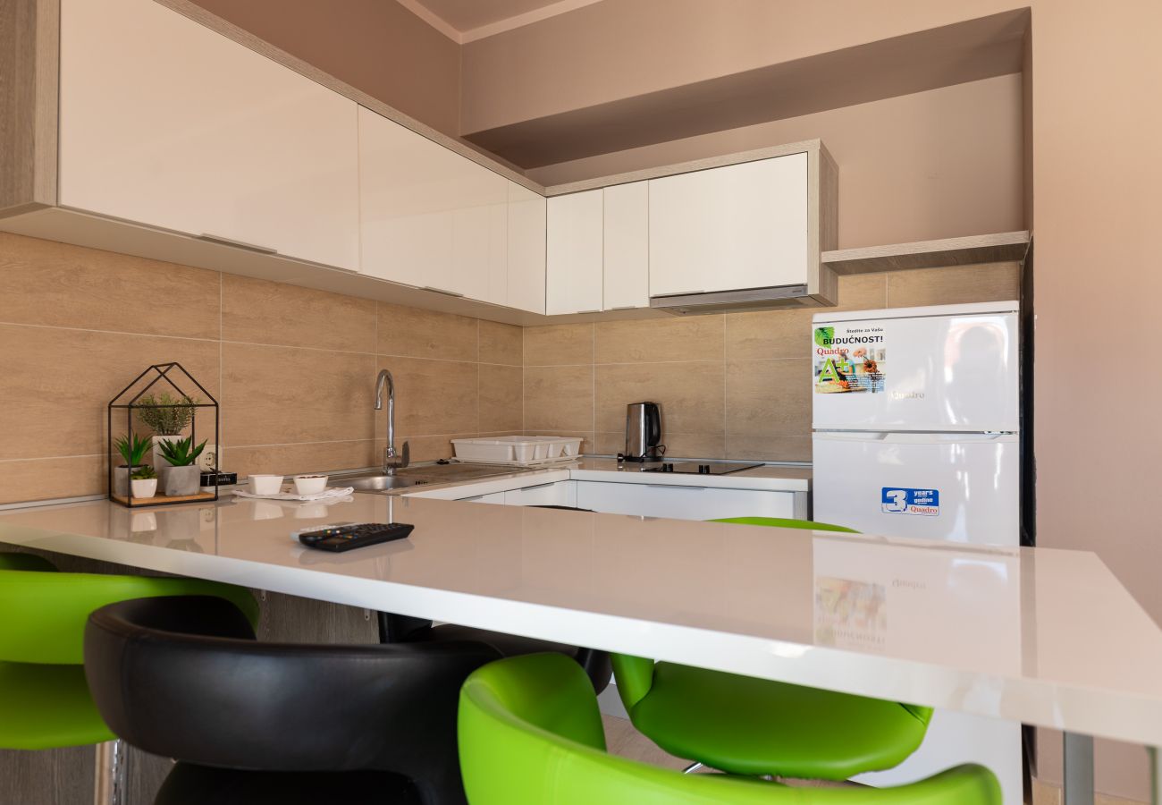 Ferienwohnung in Vir - Ferienwohnung Paradiso No.7 strandnah auf Vir