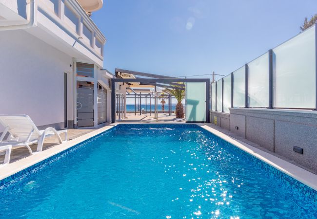 Ferienwohnung in Vir - Ferienwohnung Paradiso No.4 mit Meerblick