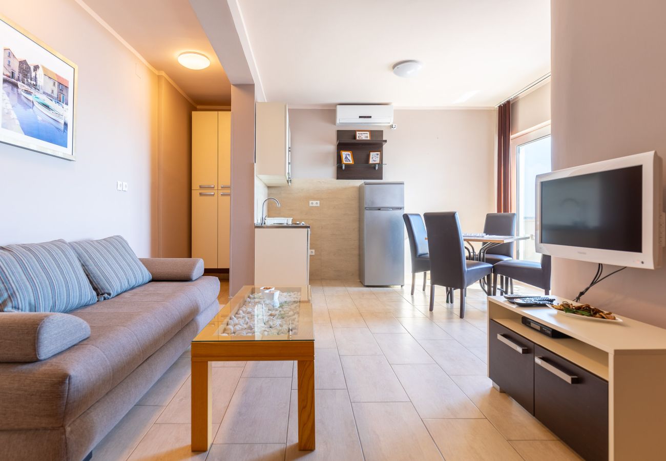 Ferienwohnung in Vir - Ferienwohnung Paradiso No.4 mit Meerblick