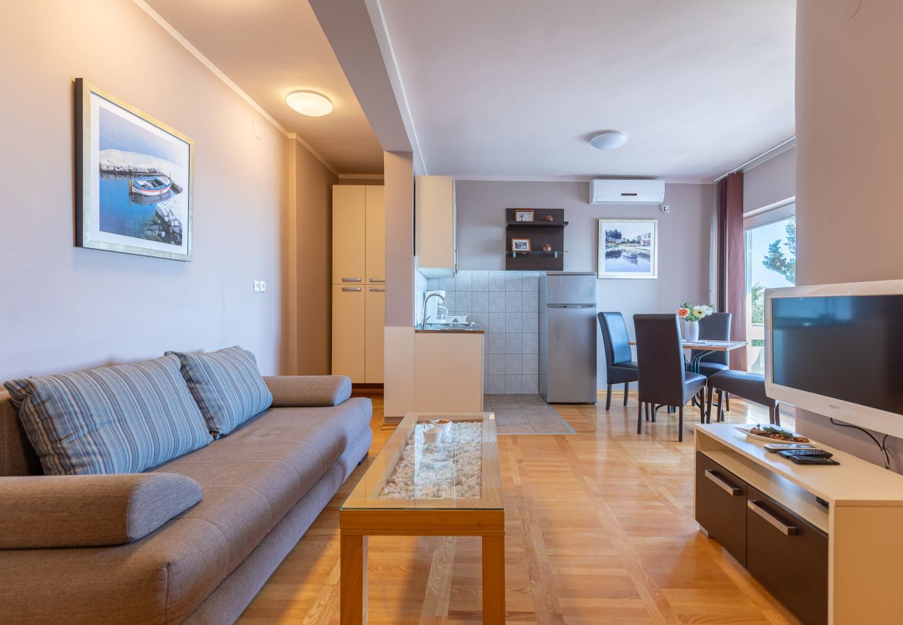Ferienwohnung in Vir - Ferienwohnung Paradiso No.1 mit Meerblick