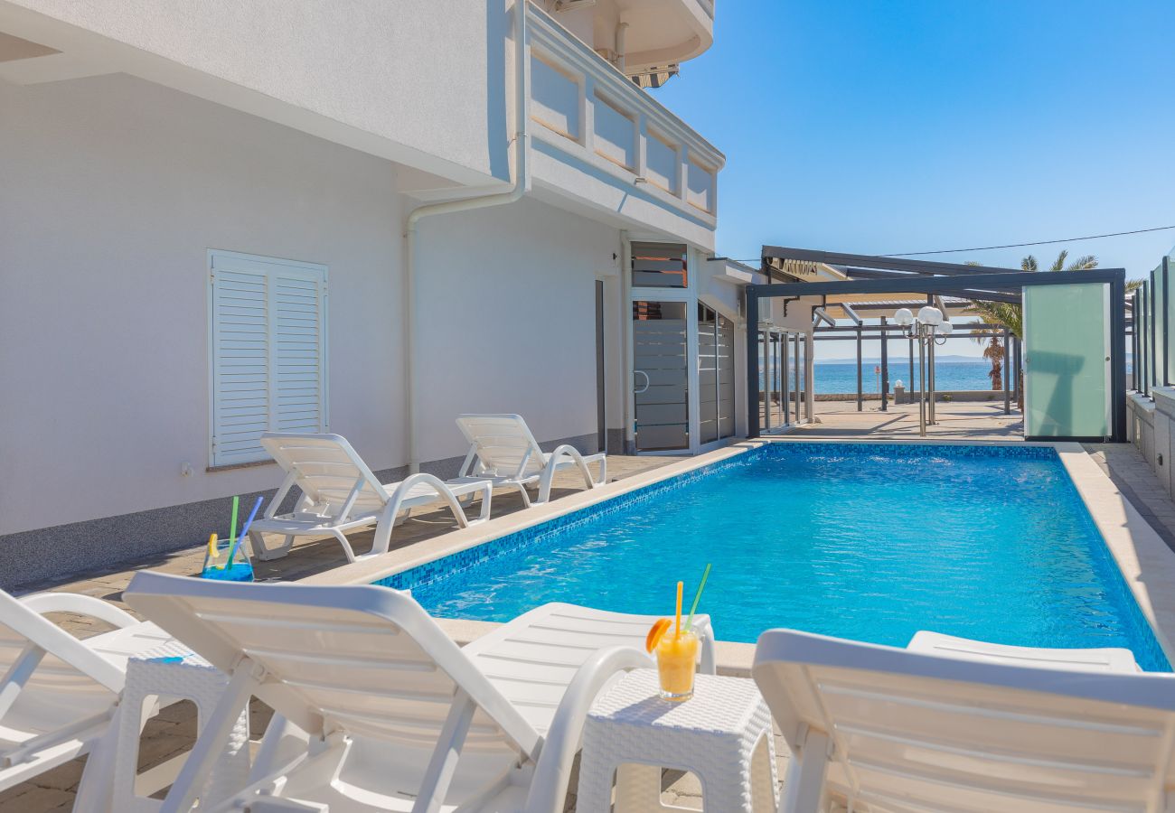 Ferienwohnung in Vir - Ferienwohnung Paradiso No.1 mit Meerblick