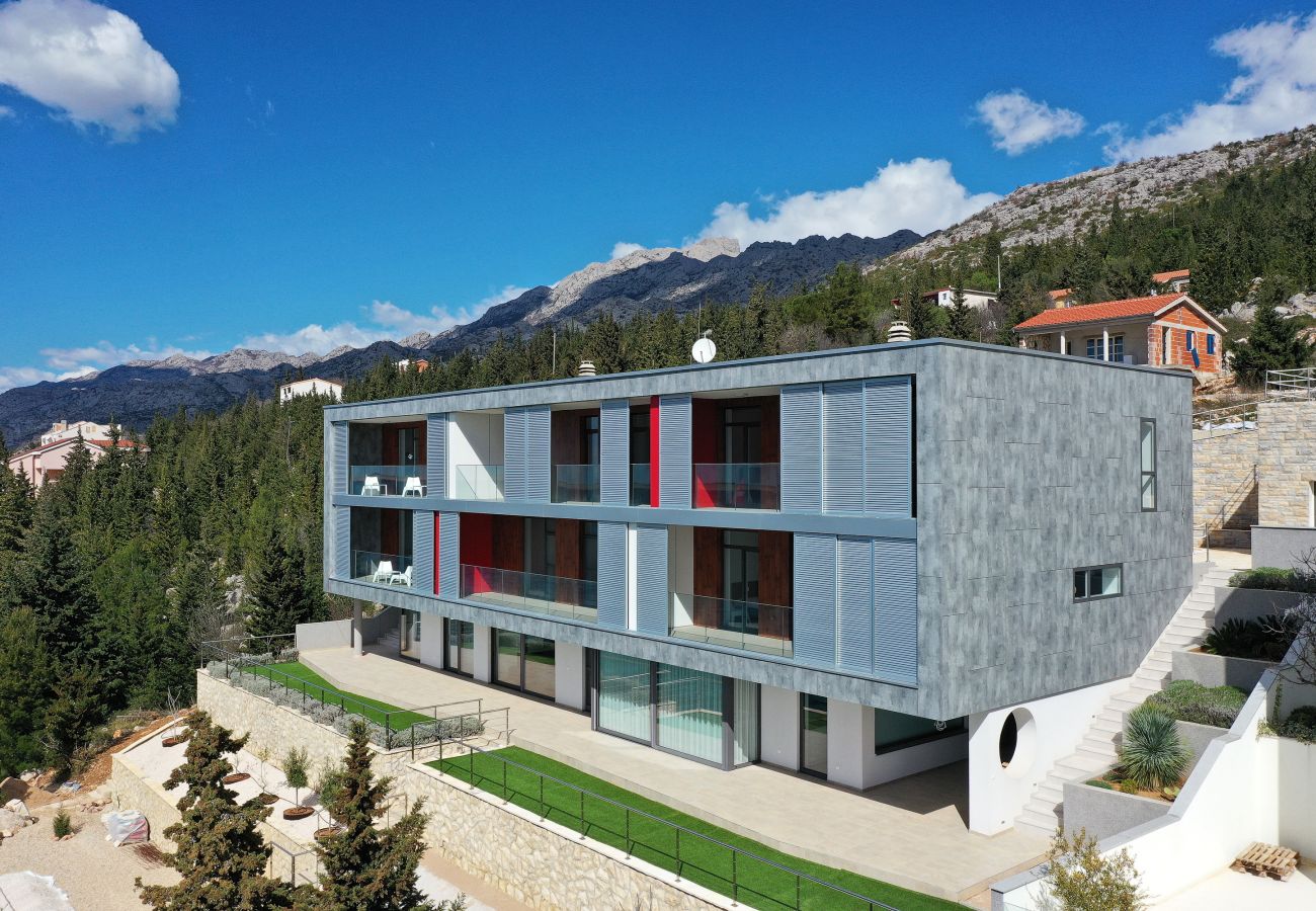 Ferienwohnung in Starigrad - Ferienwohnung Meeresbrise 4 direkt am Meer