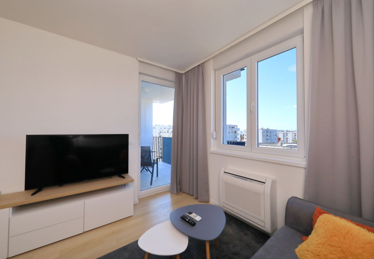 Ferienwohnung in Zadar -  Ferienwohnung Kostela mit Balkon und Stadtblick