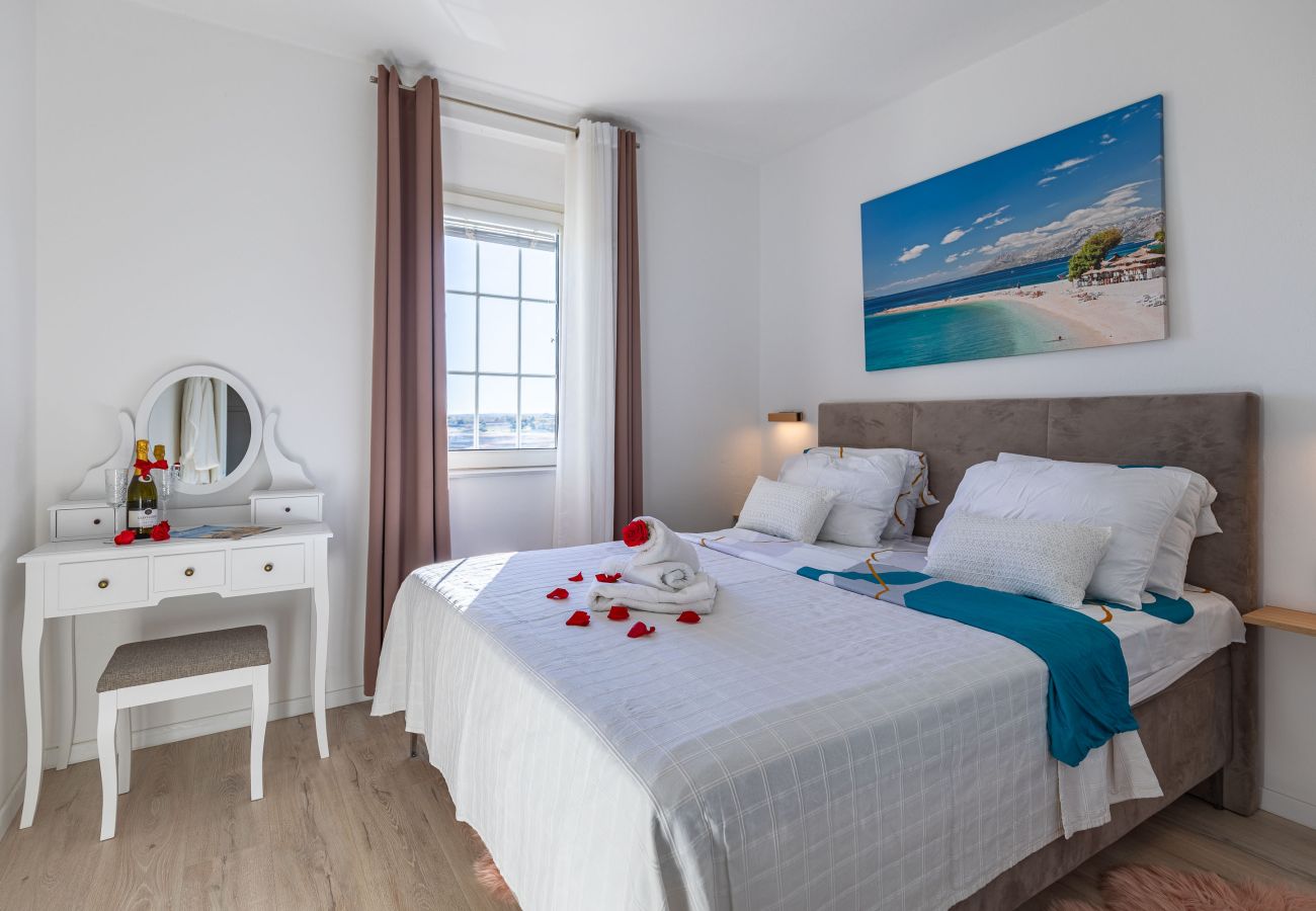 Ferienwohnung in Nin - Ferienwohnung Sandstrand 4 mit Meerblick