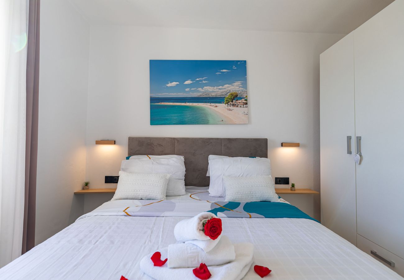 Ferienwohnung in Nin - Ferienwohnung Sandstrand 4 mit Meerblick