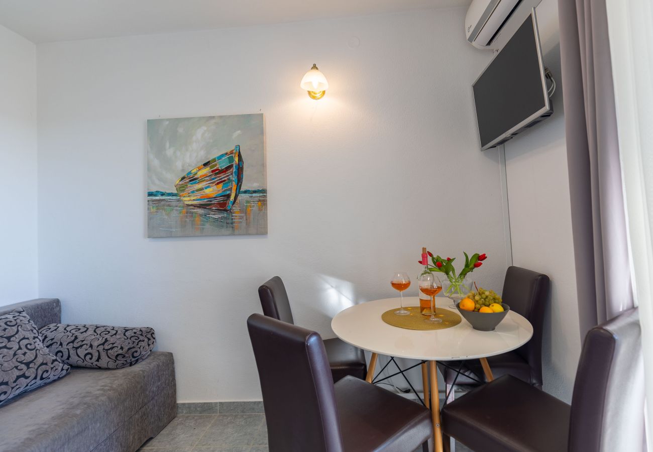 Ferienwohnung in Nin - Ferienwohnung Sandstrand 4 mit Meerblick