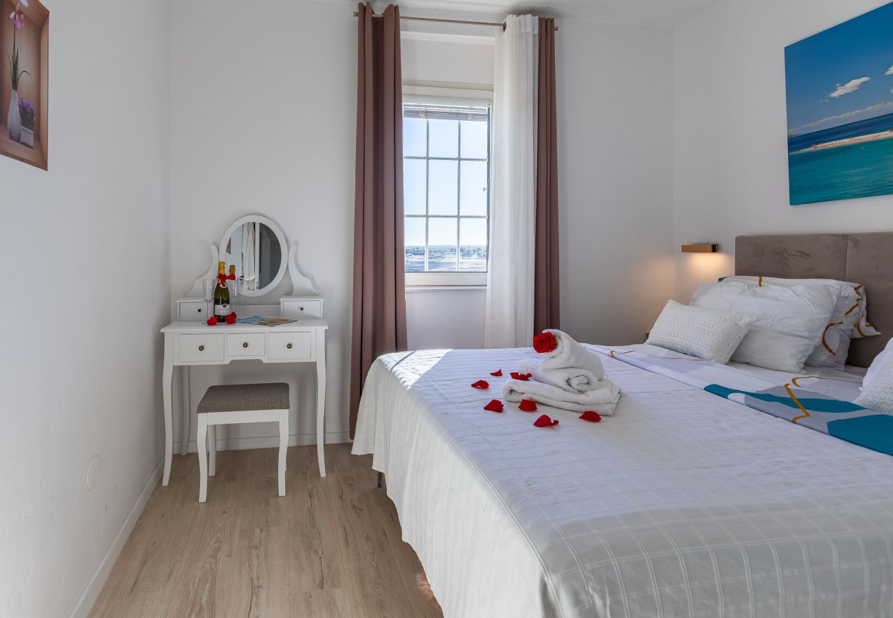 Ferienwohnung in Nin - Ferienwohnung Sandstrand 4 mit Meerblick