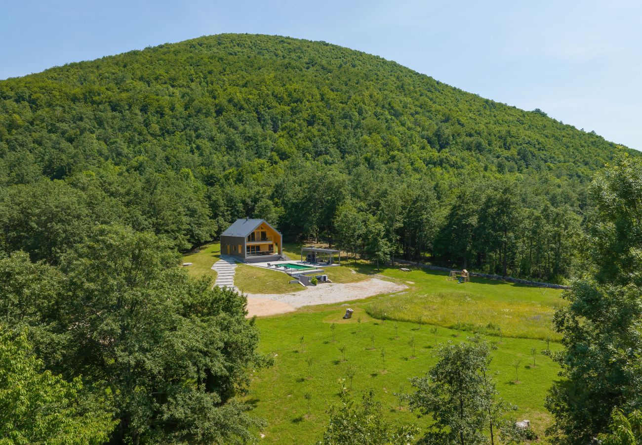 Villa in Lovinac - Villa Lovelos mit Infinity Pool in ruhiger Natur