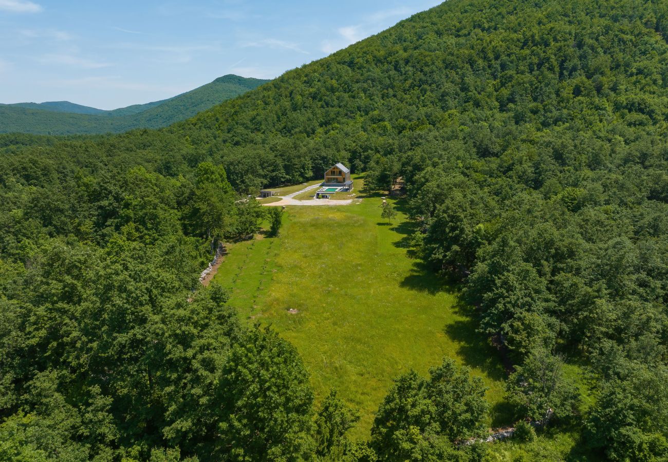 Villa in Lovinac - Villa Lovelos mit Infinity Pool in ruhiger Natur