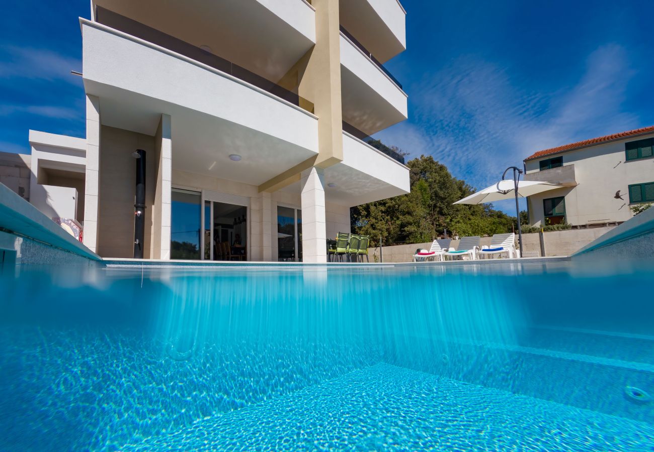 Ferienwohnung in Kožino - Ferienwohnung Vidalis 2 mit Privatpool