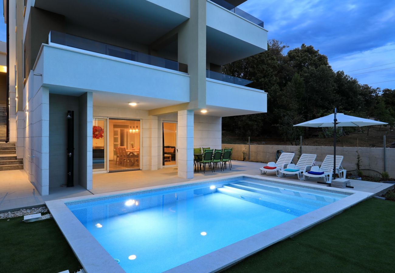 Ferienwohnung in Kožino - Ferienwohnung Vidalis 2 mit Privatpool