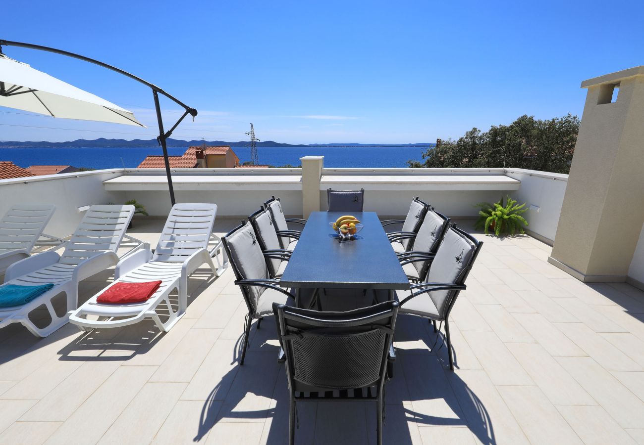 Ferienwohnung in Kožino - Ferienwohnung Vidalis No.1 mit Dachterrasse