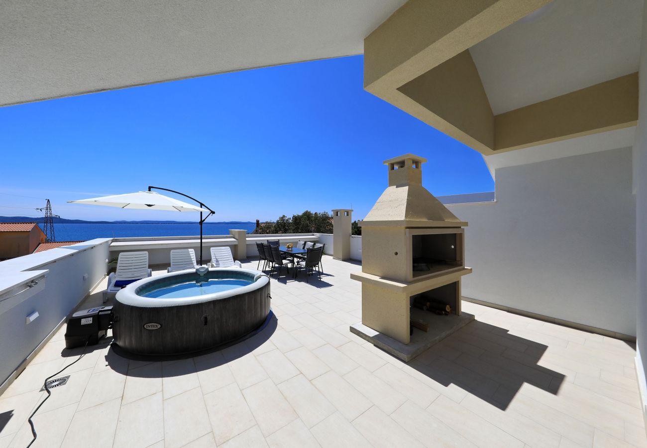 Ferienwohnung in Kožino - Ferienwohnung Vidalis No.1 mit Dachterrasse