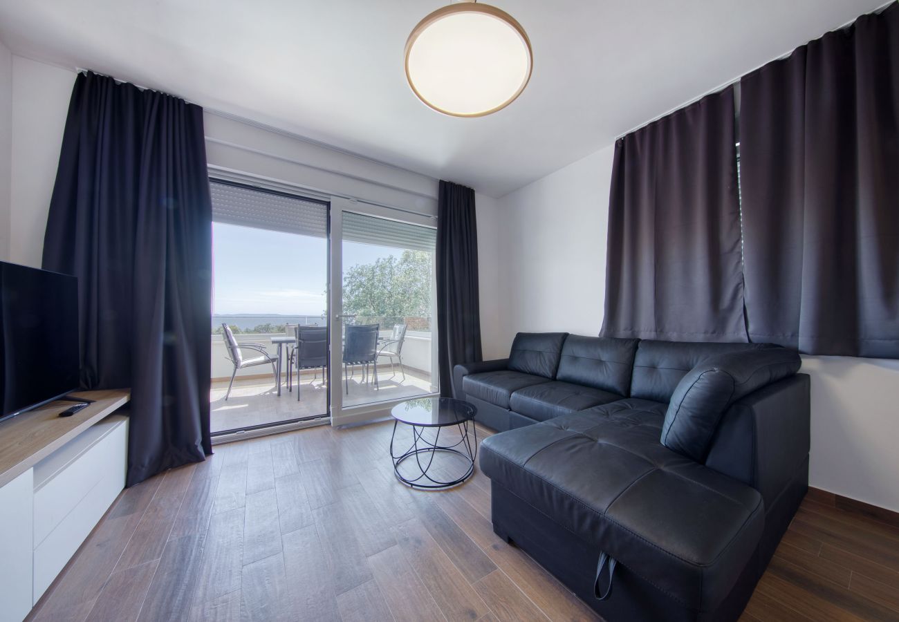 Ferienwohnung in Kožino - Ferienwohnung Vidalis No.1 mit Dachterrasse