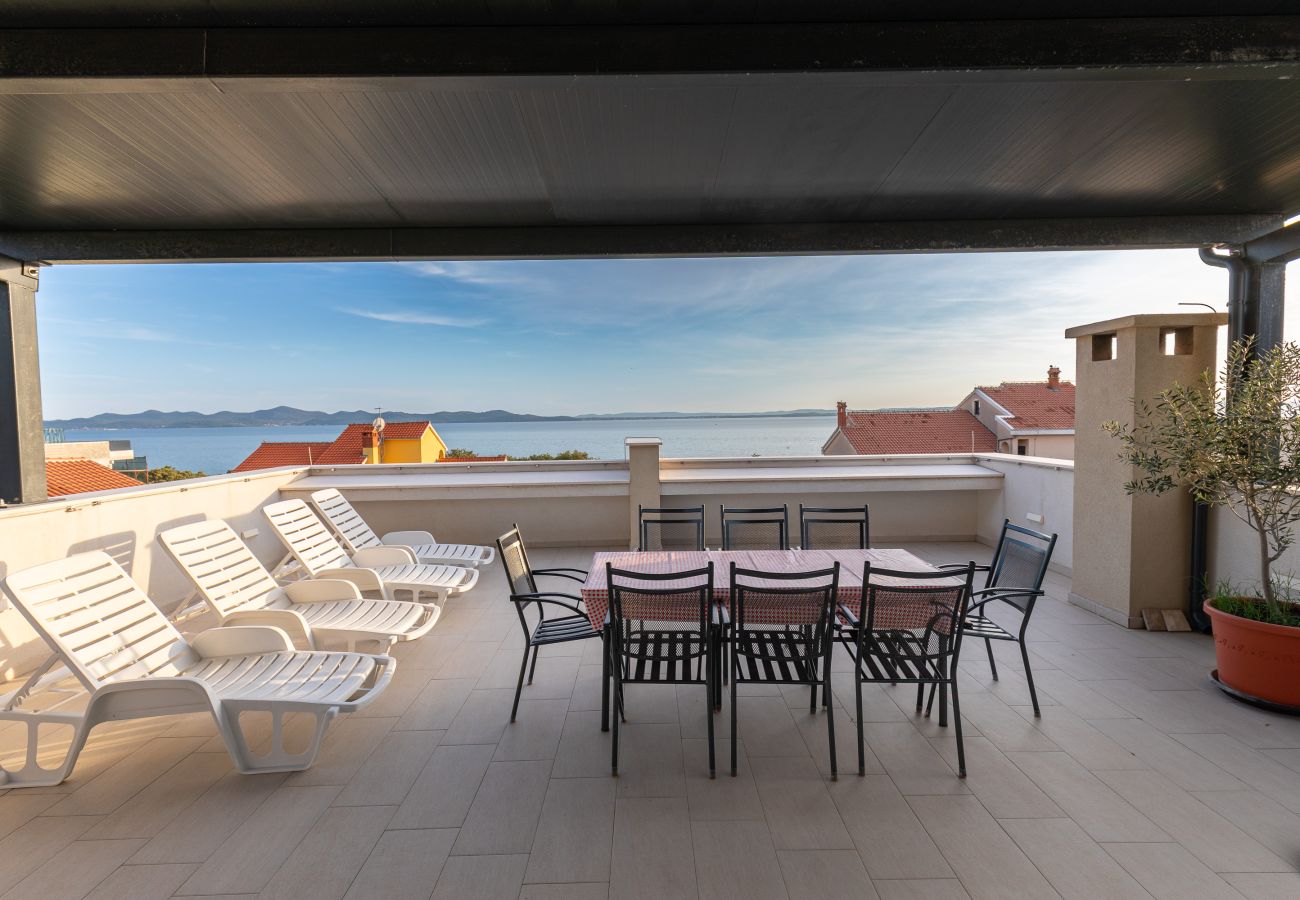 Ferienwohnung in Kožino - Ferienwohnung Vidalis No.1 mit Dachterrasse