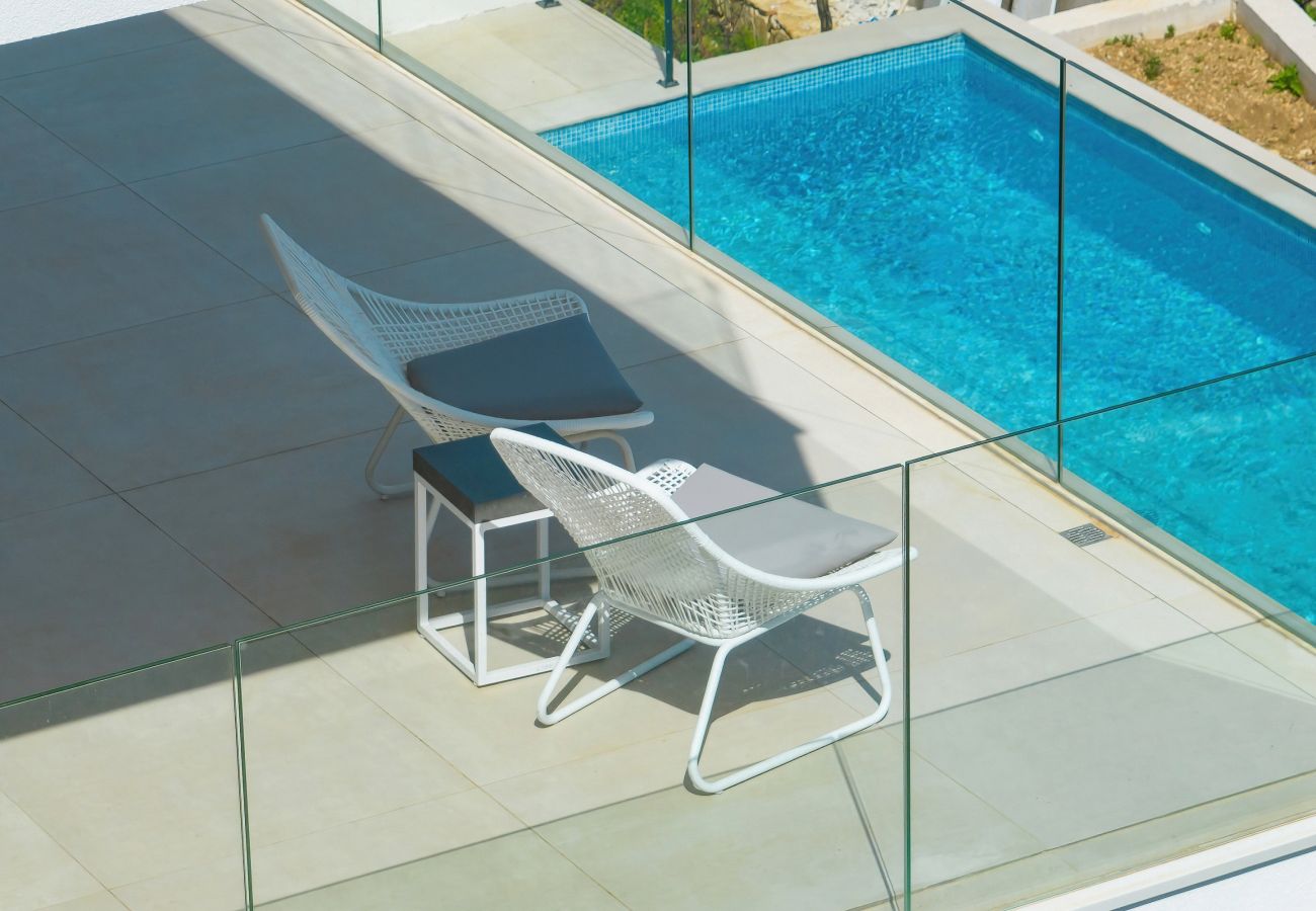 Ferienwohnung in Marina - Ferienwohnung Mentis mit Meerblick