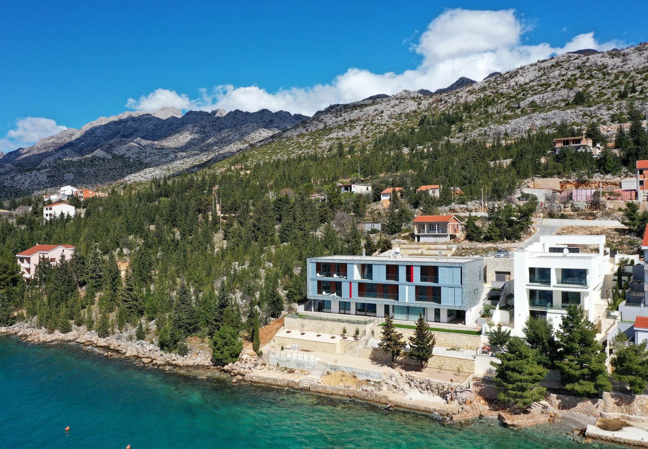 Ferienwohnung in Starigrad - Ferienwohnung Meeresbrise 4 direkt am Meer