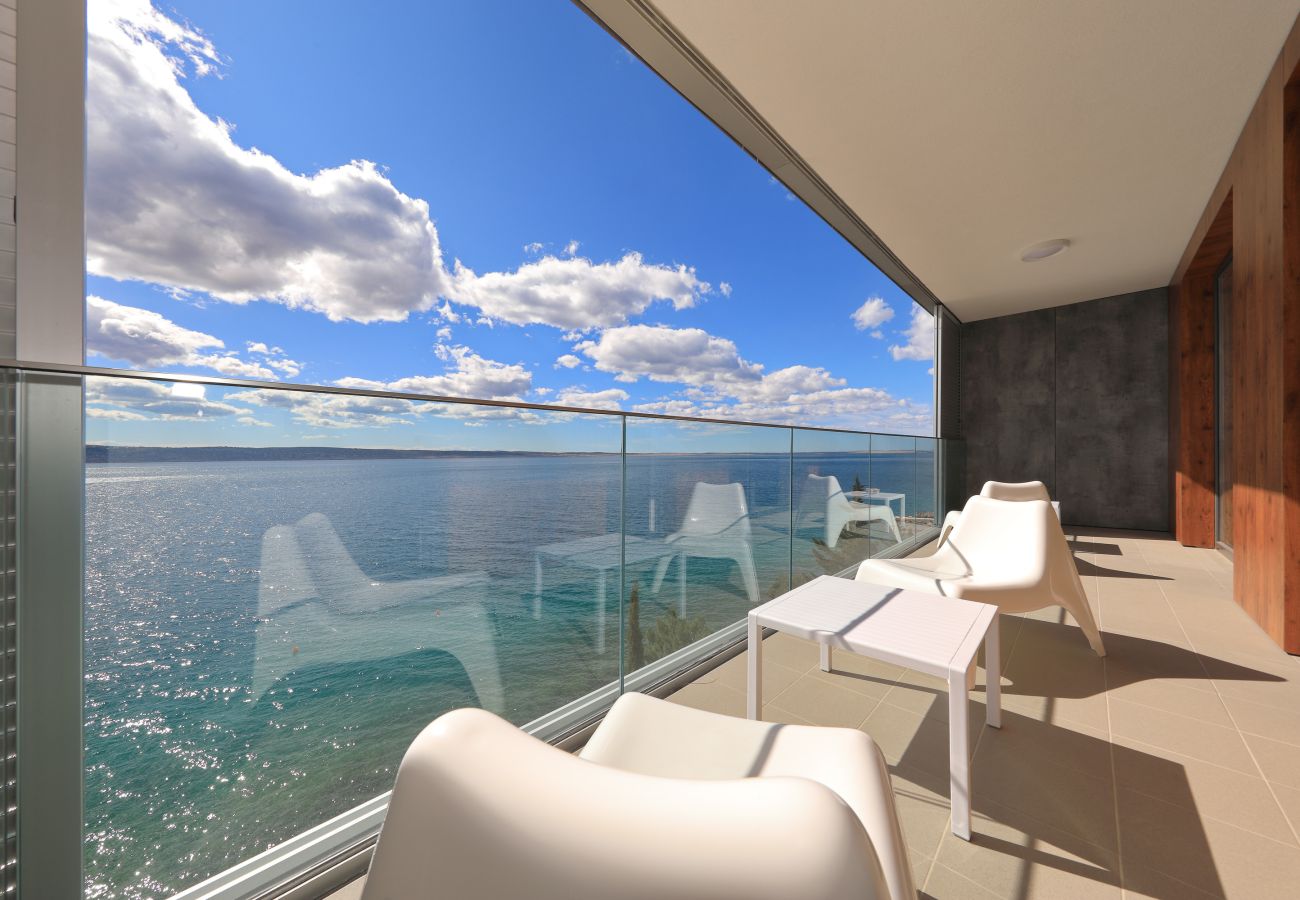 Ferienwohnung in Starigrad - Ferienwohnung Meeresbrise 4 direkt am Meer