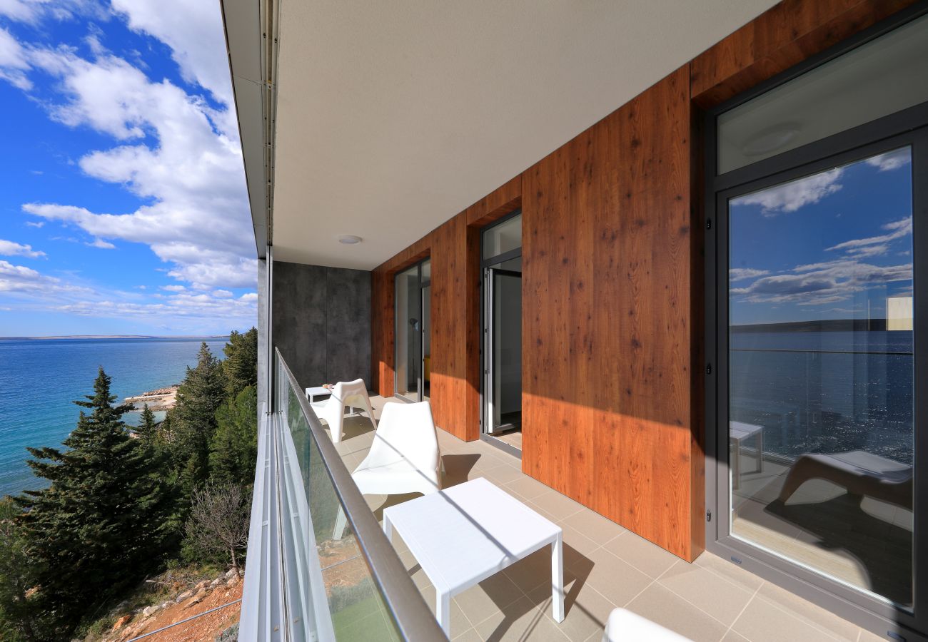 Ferienwohnung in Starigrad - Ferienwohnung Meeresbrise 4 direkt am Meer