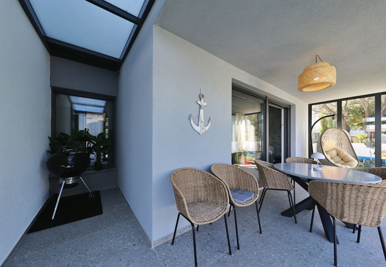 Ferienwohnung in Nin - Ferienwohnung RoBell mit Privatpool